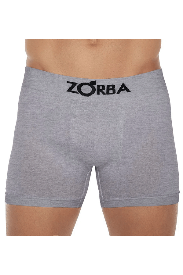 Cueca Boxer Algodão Sem Costura Zorba