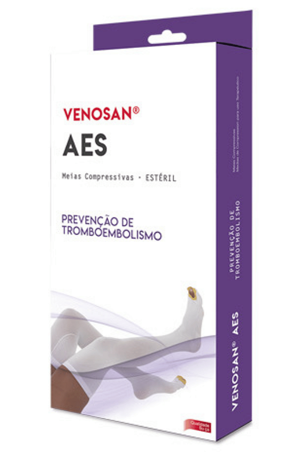 Meia Compressiva AES Venosan 3/4