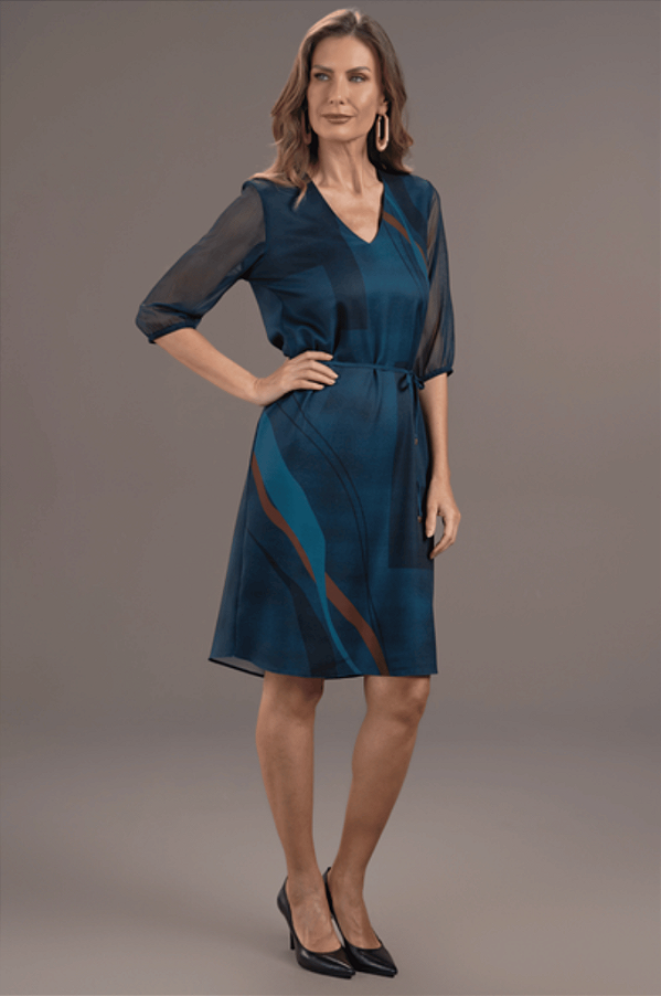 Vestido Manga 3/4 Miravest