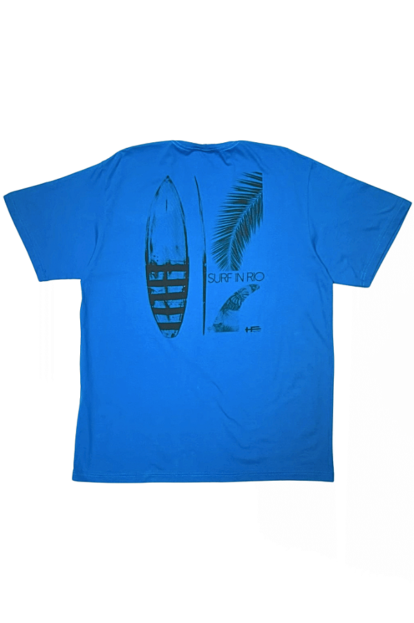 Camiseta Plus Size Estampada Surf In Rio HF