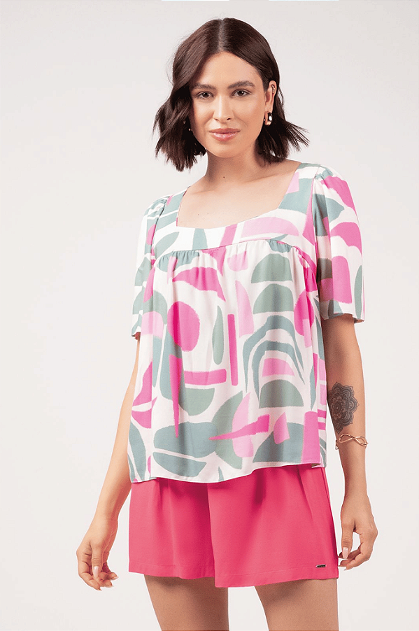 Blusa Feminina Adulto Marialícia