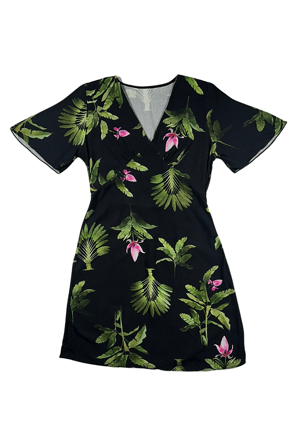 Vestido Curto Evase Malwee