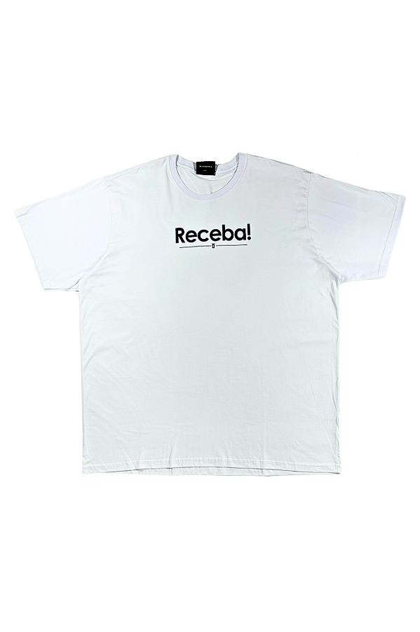 Camiseta Masculina Plus Size Receba Over 93