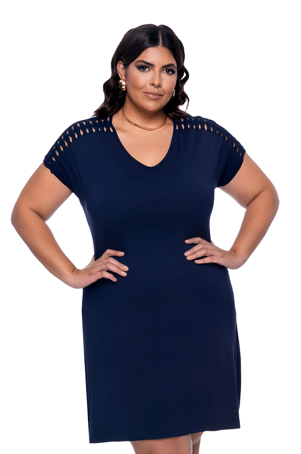 Vestido Visco Tirinha Barrielli