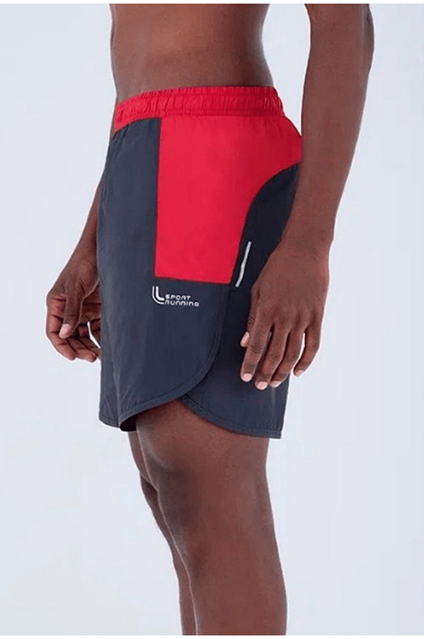 Short Am Run Print Lupo Sport