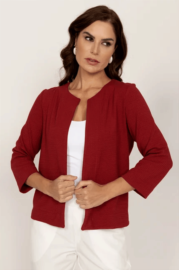 Casaqueto Malha Texture Mirasul