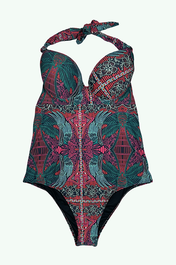 Maiô Estampado Com Bojo Arsié