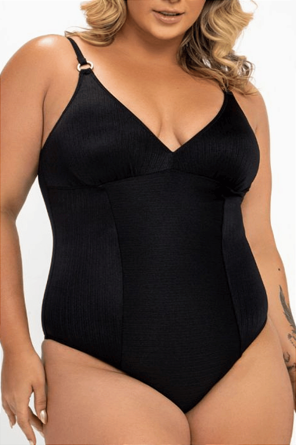 Maiô Zero Barriga Liso C/ Bojo Removível Banho De Mar