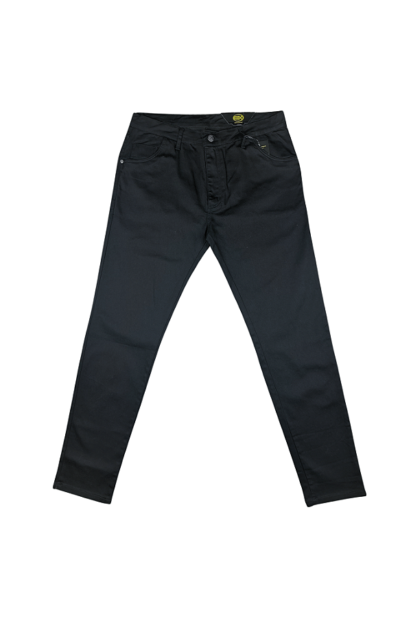 Calça Masculina Skinny Preta Box Jeans