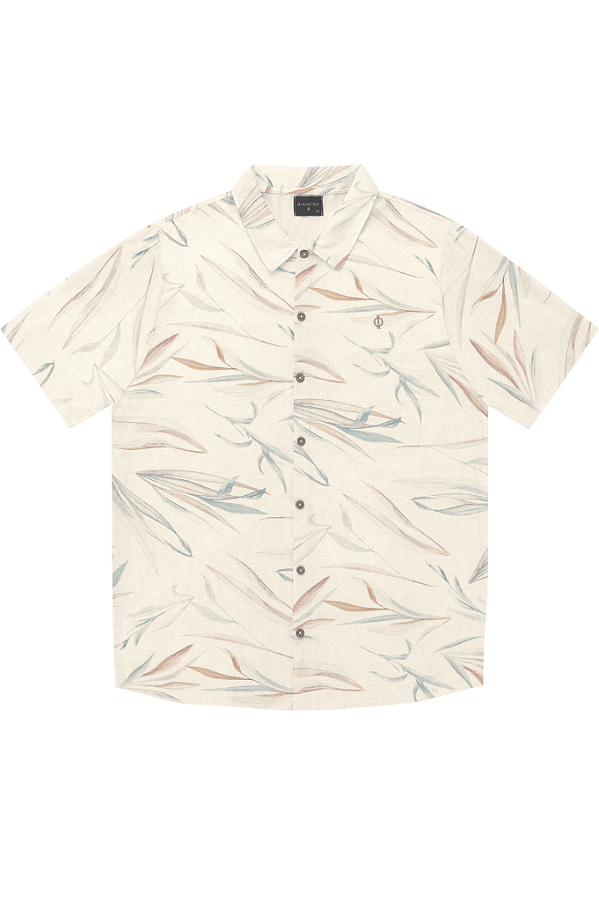 Camisa Estampa Floral Masculina Diâmetro