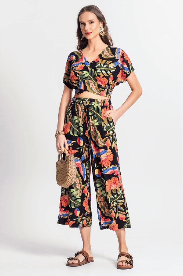 Calça Feminina Estampada Endless