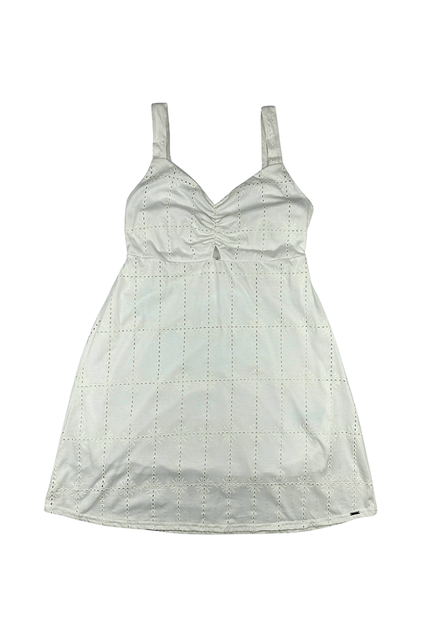 Vestido Off White Feminino Marialícia