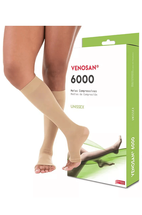 Meia Compressão 3/4 Venosan 6000 Ad 30-40