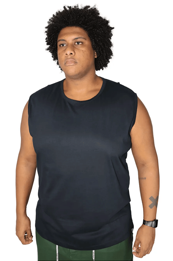 Camiseta Machão Plus Size Básica Sortida 100% Algodão Hf