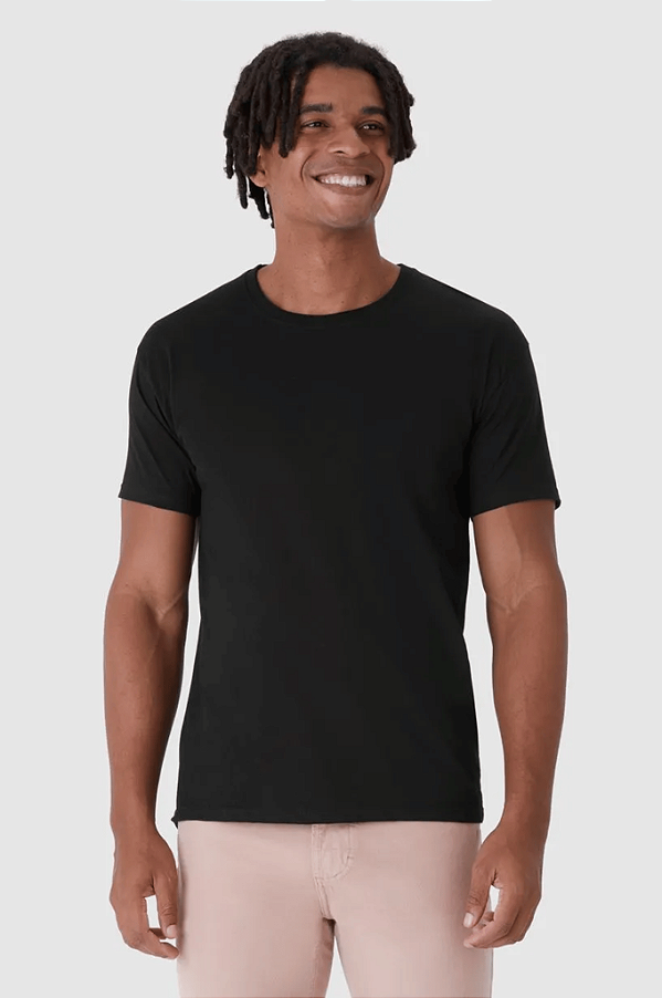Camiseta Original Masculina Decote Redondo Em Algodão