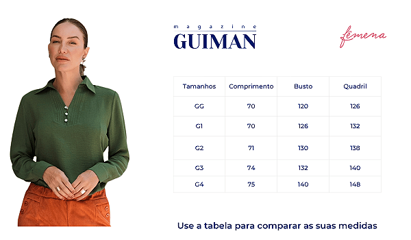 Blusa Decote V Social Fêmena