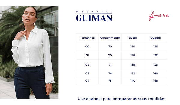 Camisa Detalhe Com Renda Fêmena