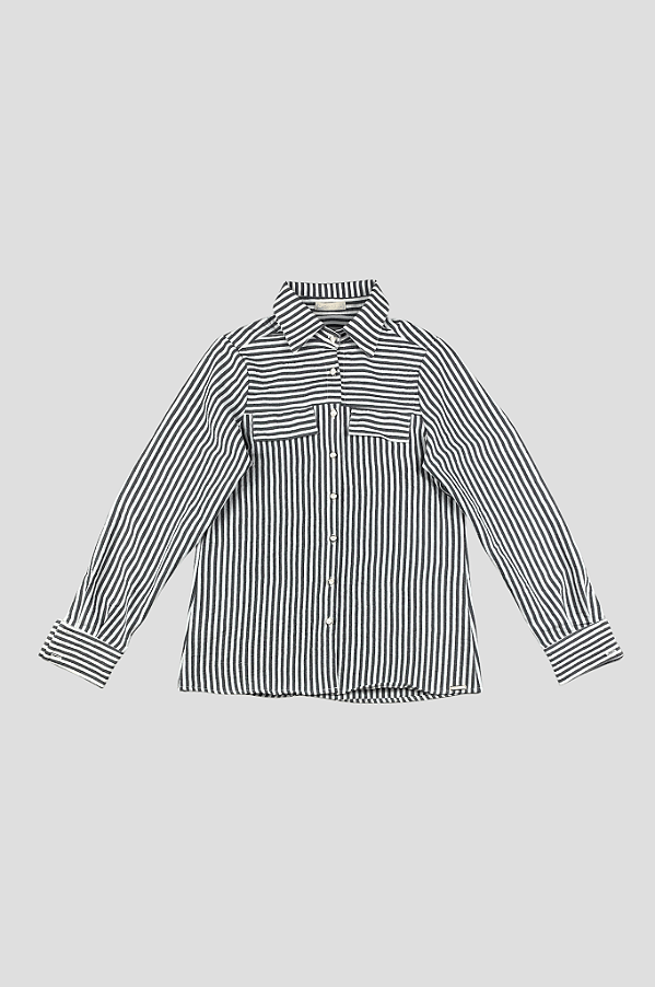 Camisa Listrada Feminina MediModas