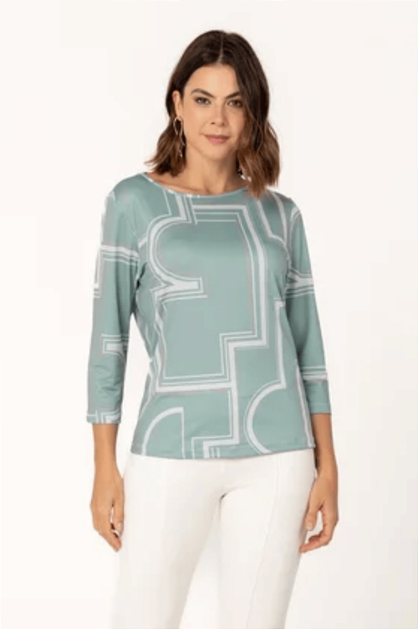 Blusa Feminina Essence Manga 3/4 Mirasul
