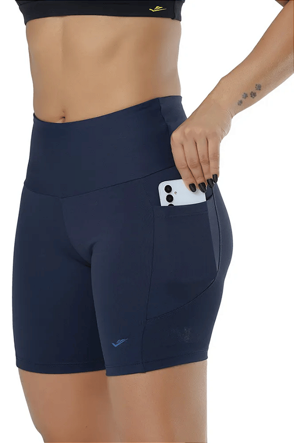 Bermuda com Bolsos Funcionais e Cós Alto para Ajuste e Conforto Elite