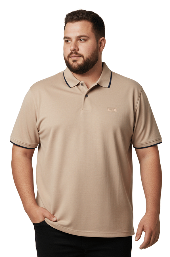 Polo Plus Manga Curta Venere