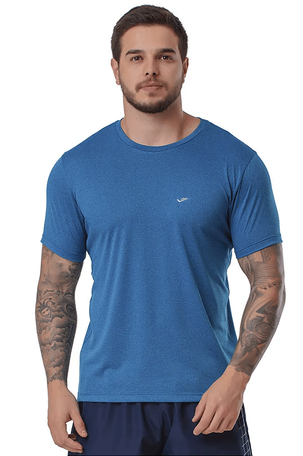 Camiseta Masculina Básica com Modelagem Ajustável Elite