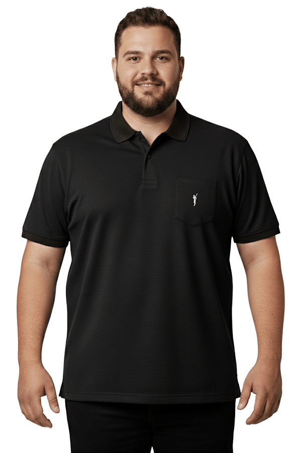 Polo Malha Piquet Liso Ferreira Mello