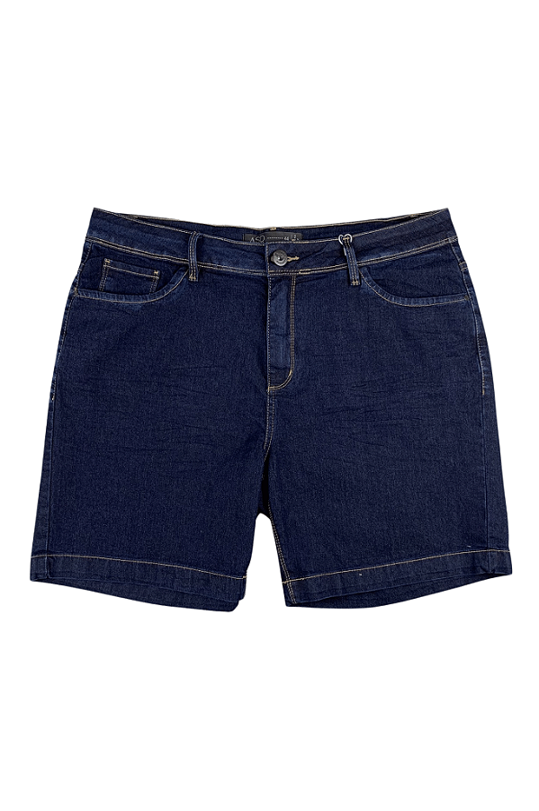 Bermuda Feminina Midi Assédio Jeans