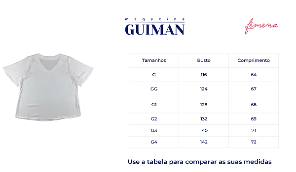 Blusa Feminina Básica Fêmena