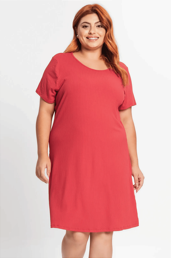 Vestido Feminino Plus Size Secret Glam