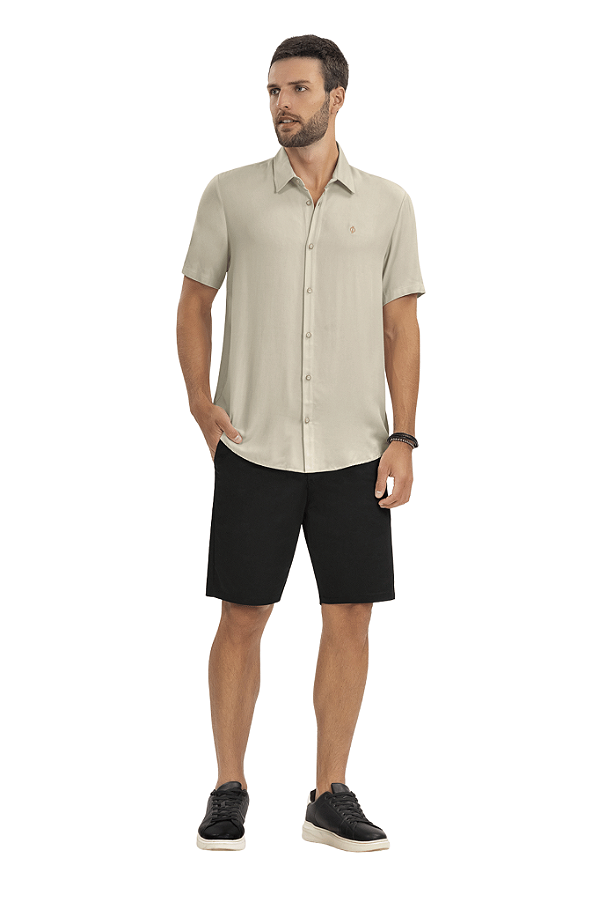 Camisa Masculina Manga Curta Diametro