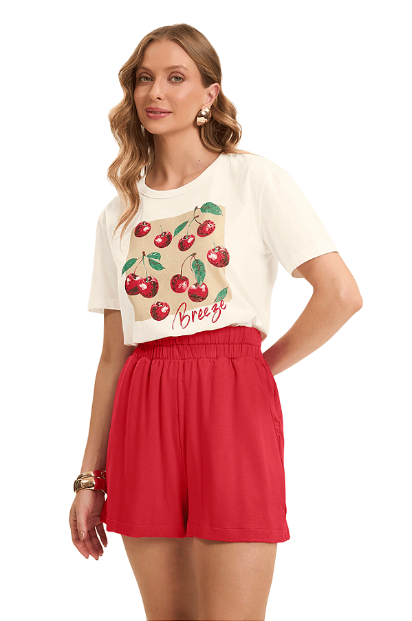 Shorts Feminino Molecotton de Viscose Rovitex