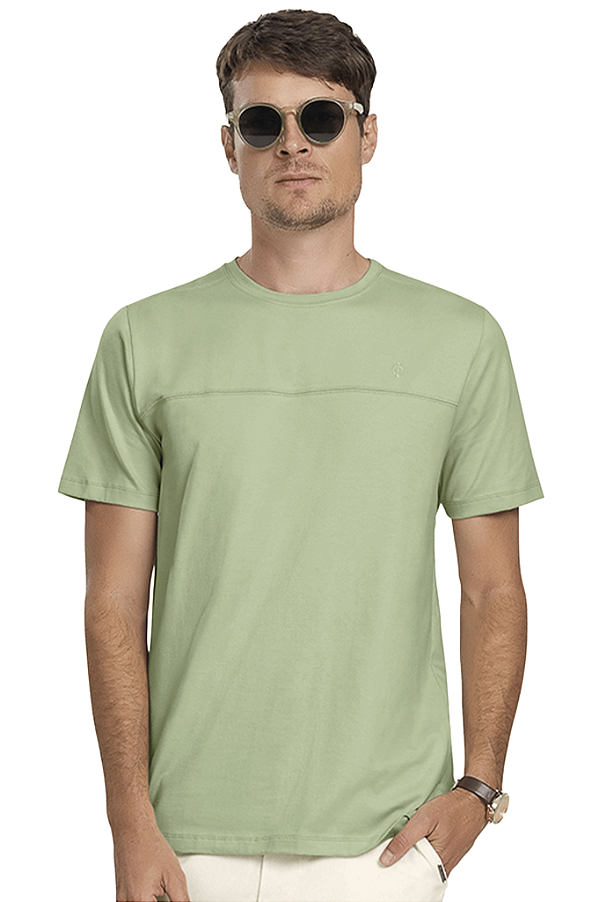 Camiseta Algodão Básica Masculina Diametro