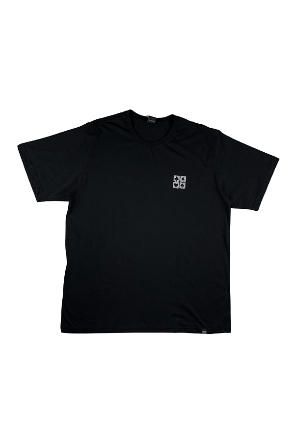 Camisa Plus Size Meia Manga Naipes de Baralho HF