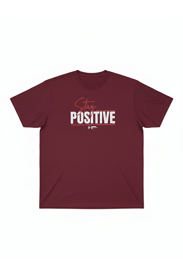 Camiseta Plus Size Meia Manga Stay Positive HF