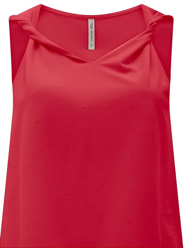 Blusa Feminina Sem Manga Gola V Lunender