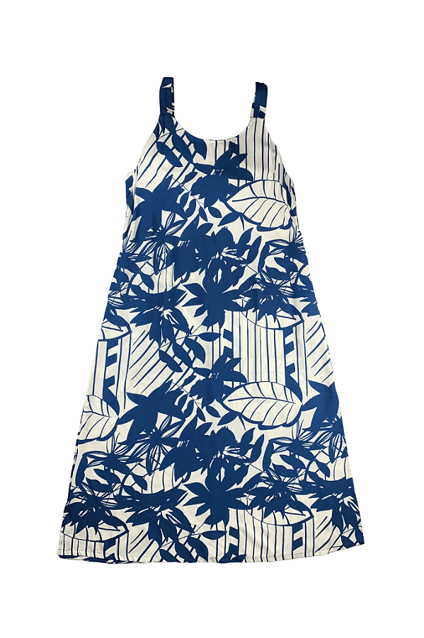 Vestido Viscose Plana Alça Mirasul