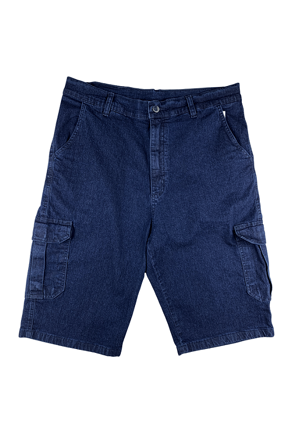 Bermuda Masculina Cargo Jeans Robert Pierre