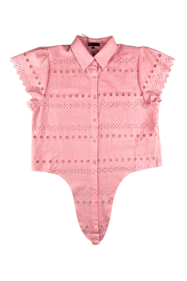 Camisa Feminina Rendada Lasie Franciele Manifesto