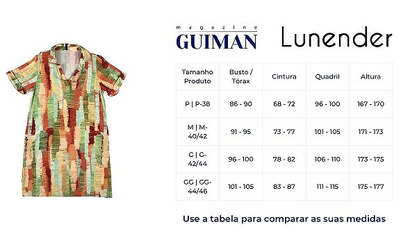 Vestido Manga Curta Vscose Lunender