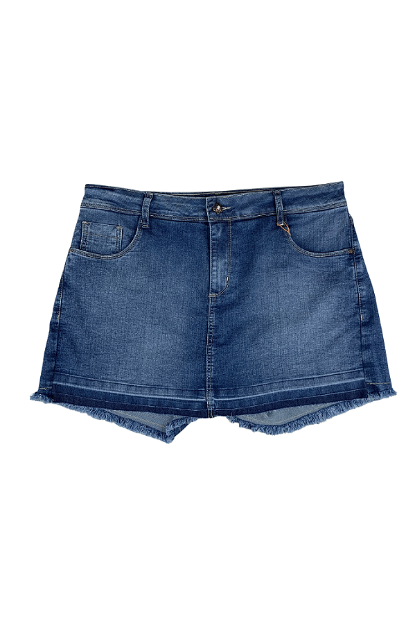 Short Saia Flavia Jeans Manifesto