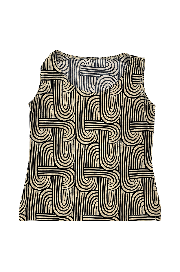 Blusa Ragata Feminina Simplicidade Decote U Grafismo Cor Do Céu