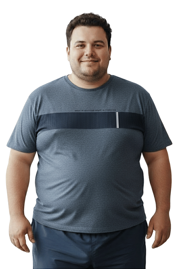 Camiseta Plus Size “What We Overcome Makes Us Stronger” Rippoint