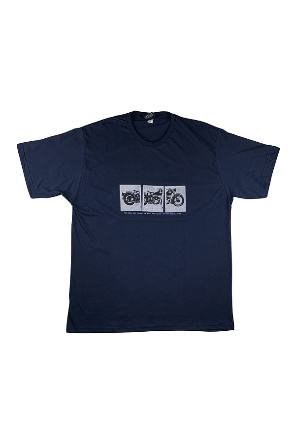 Camiseta Plus Size Estampa de Moto Rippoint