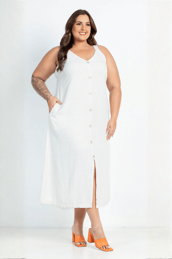 Vestido Longo Viscose Medimodas