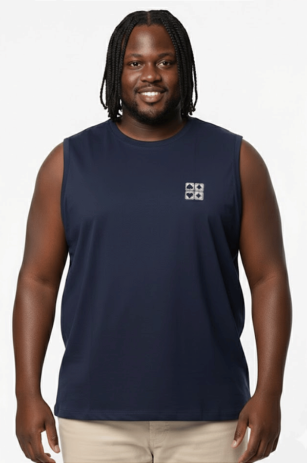 Camiseta Machão Plus Size Naipes de Baralho HF