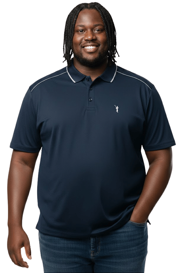 Polo Piquet Gola Listrada Ferreira Mello