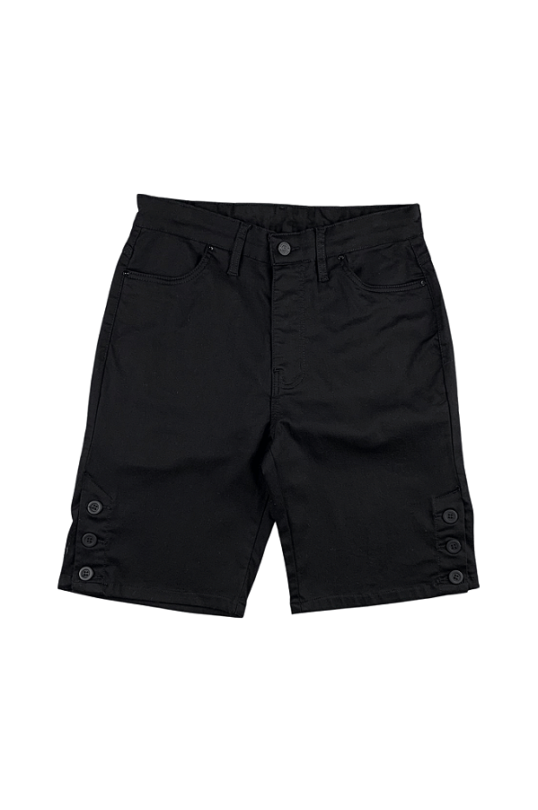 Bermuda Feminina Tradicional com 3 Botões Laterais Avancini