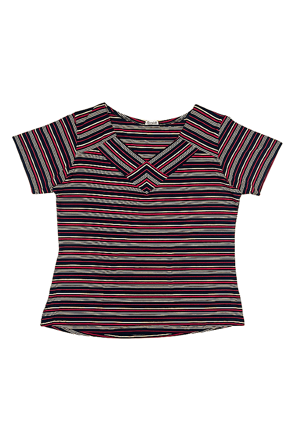 Blusa Feminina Adulto Dinamarca Manga Curta Barrielli