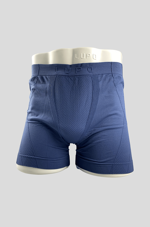 Cueca Boxer Sem Costura Microfibra Seamless Poliamida Lupo